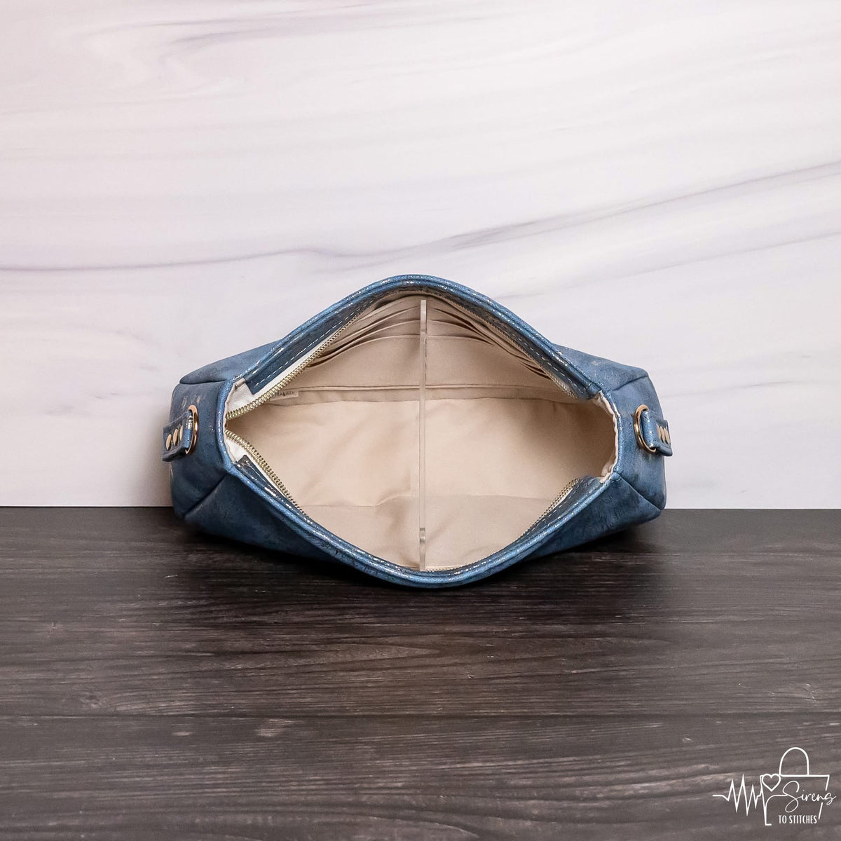 AVA SHOULDER BAG - Denim