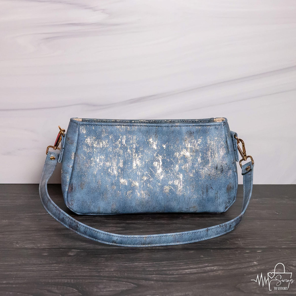AVA SHOULDER BAG - Denim