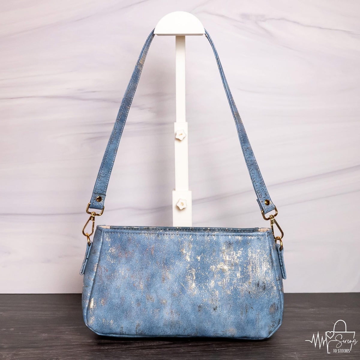 AVA SHOULDER BAG - Denim