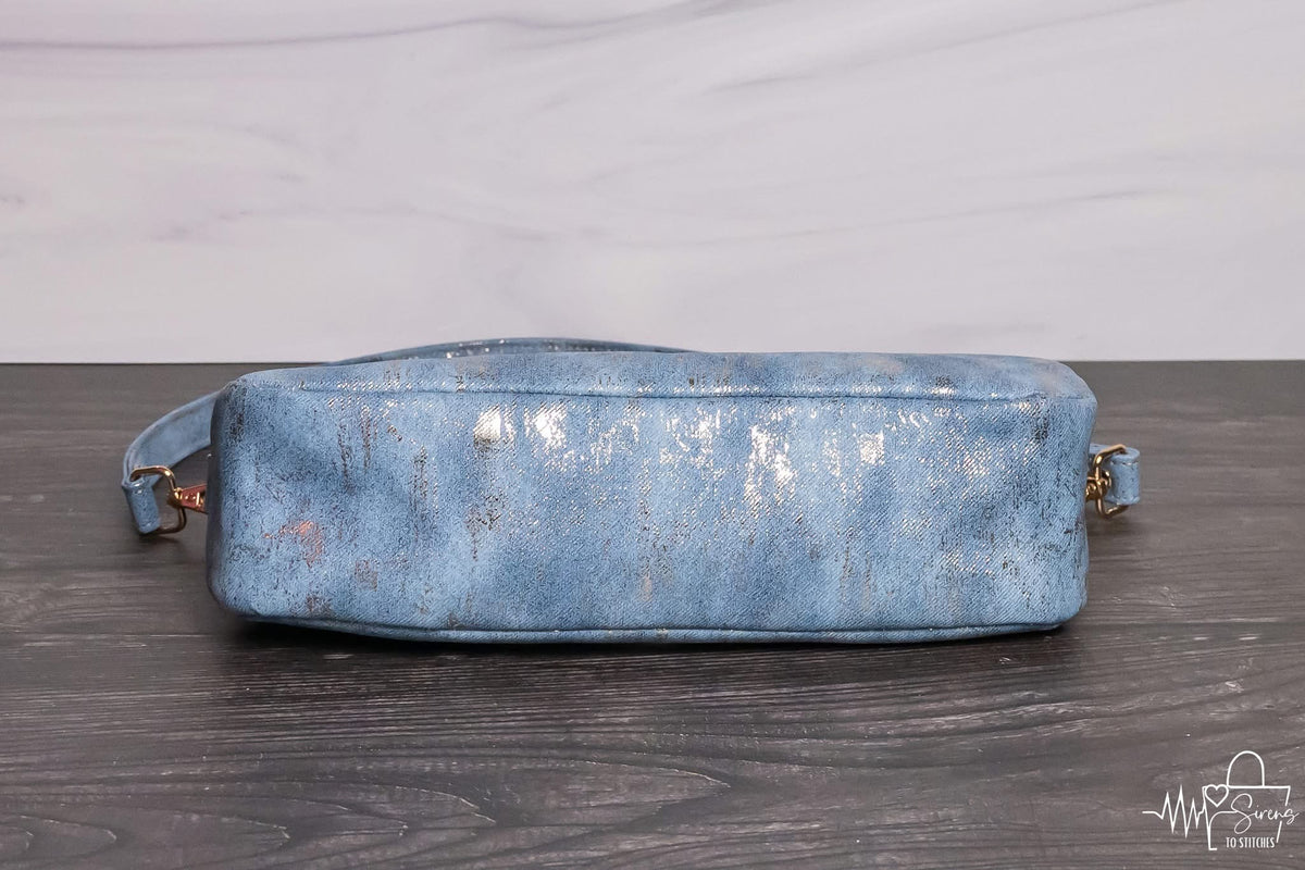 AVA SHOULDER BAG - Denim